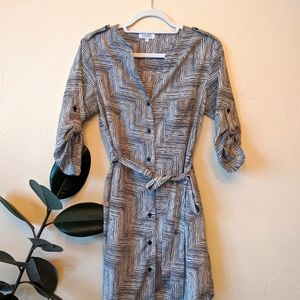 Barney's Abstract Print Dress